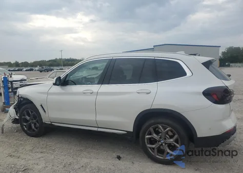 2024 BMW X3 xDrive30I из США, поврежденный, VIN 5UX53DP09R9U54622